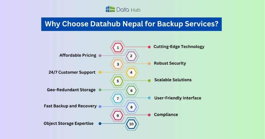 why choose datahub nepal for backup services