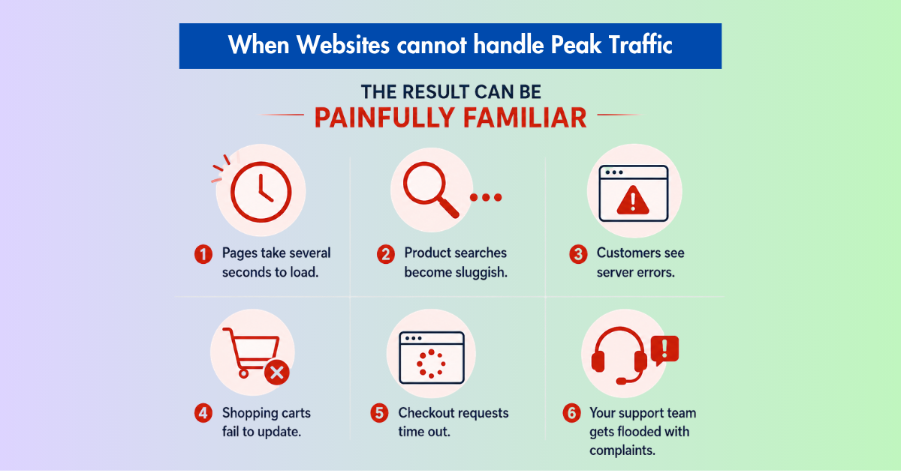 What Happens When Your Website Cannot Handle Peak Traffic